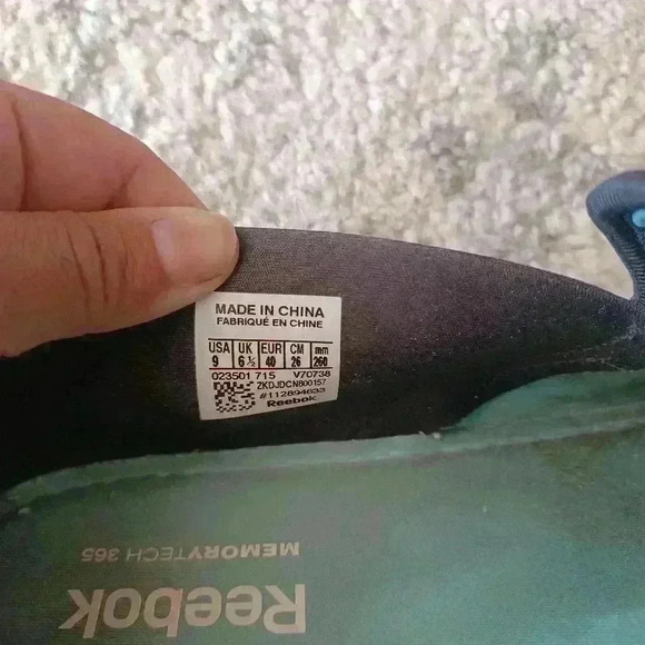 Reebok Memory Tech 365 Women's Leapord Print Slip On Shoe 9 - Picture 12 of 13